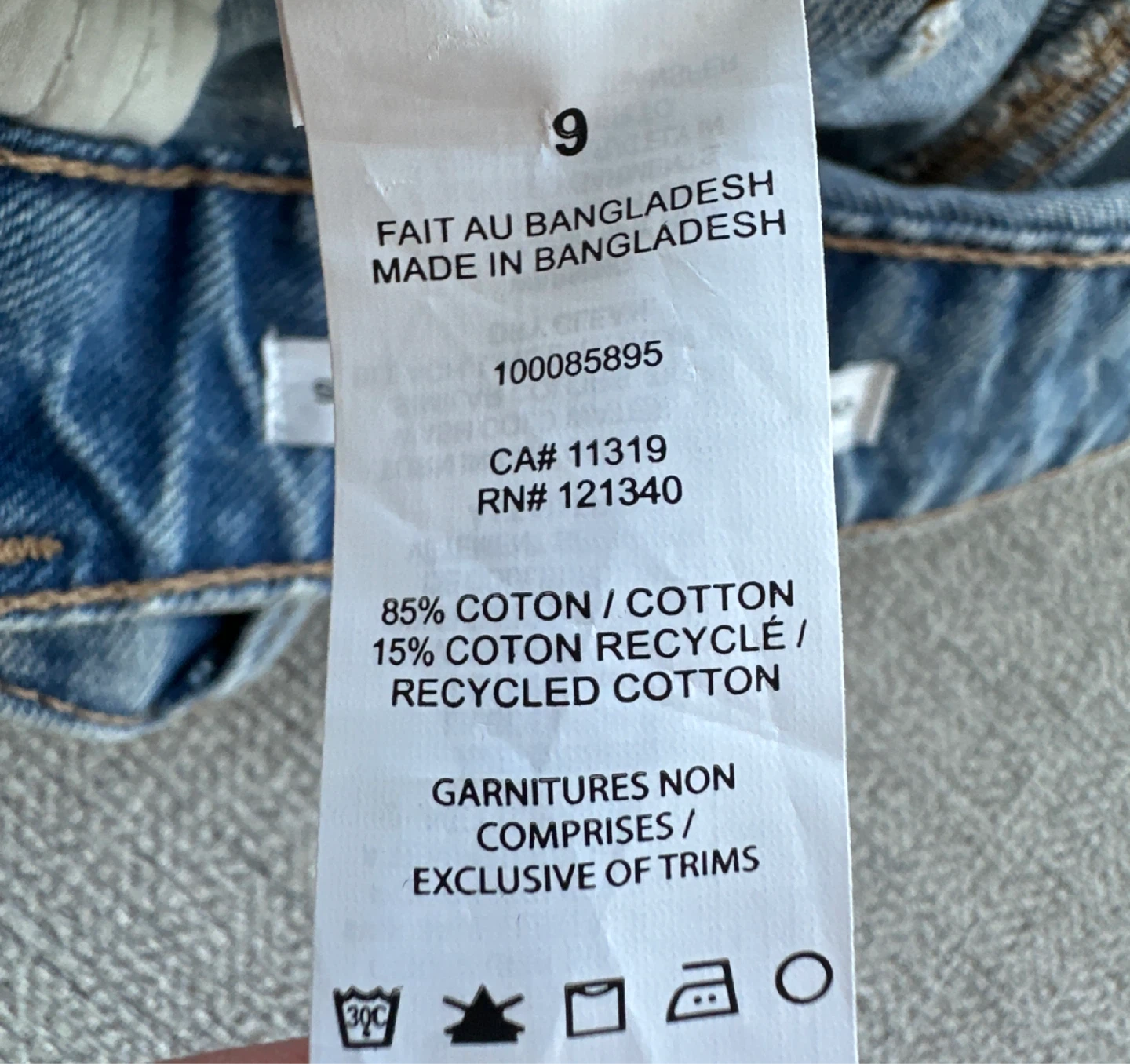 Garage Denim Vintage Cut-Off Shorts Size 9 - photo 5