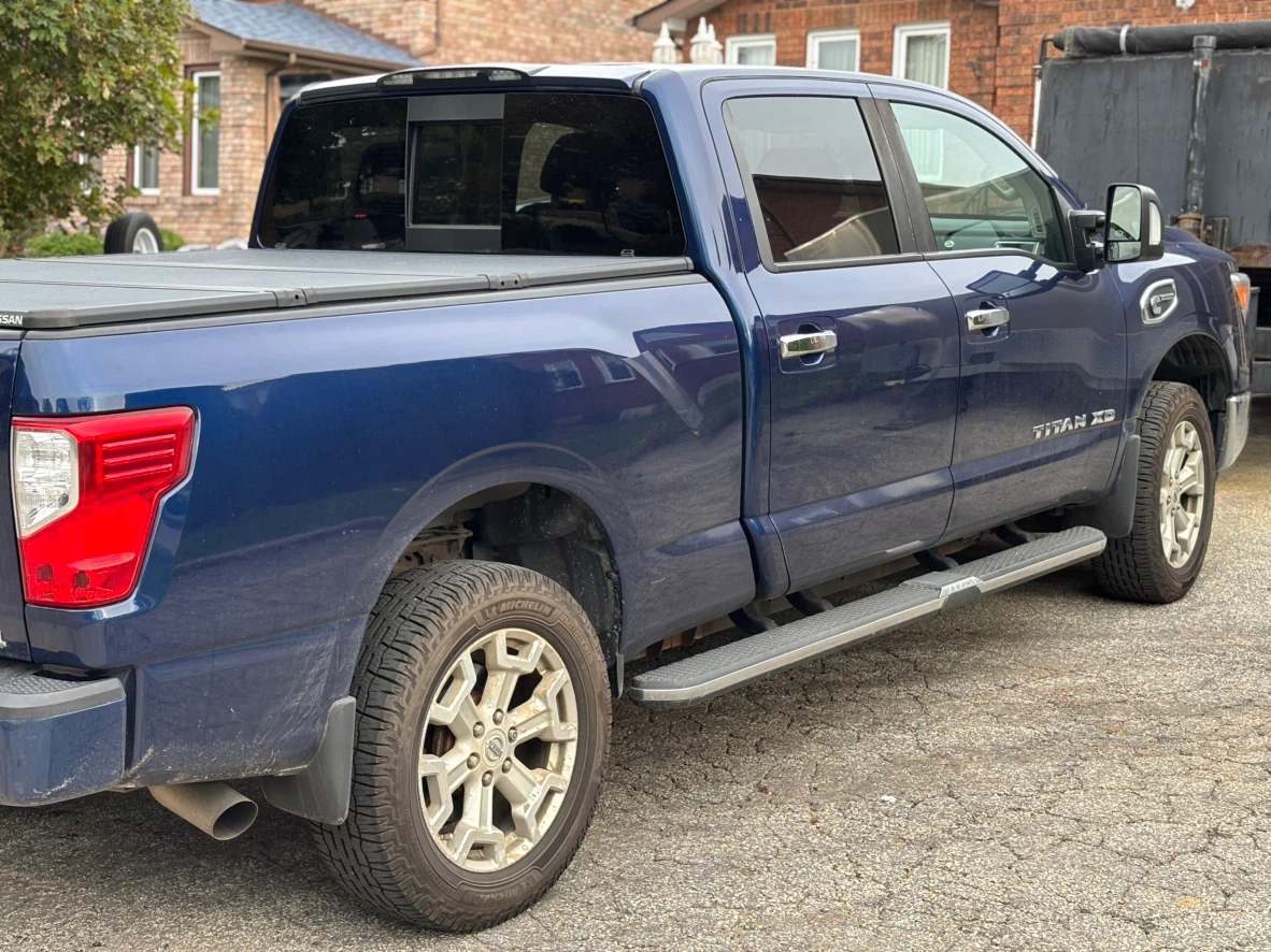 Blue Nissan Titan XD Pickup Truck - photo 3