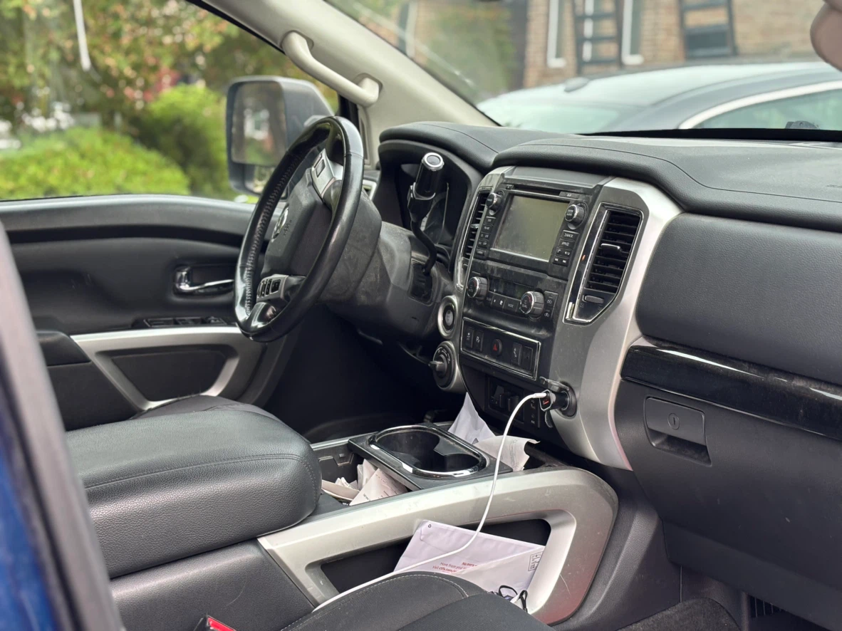 Blue Nissan Titan XD Pickup Truck - photo 4