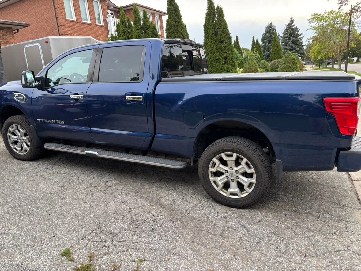 Blue Nissan Titan XD Pickup Truck - photo 5