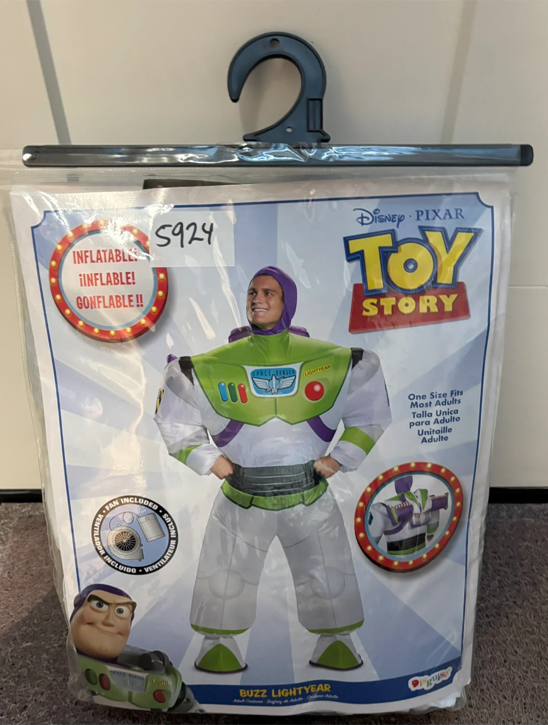 Buzz Lightyear inflatable Costume Brand New - photo 3