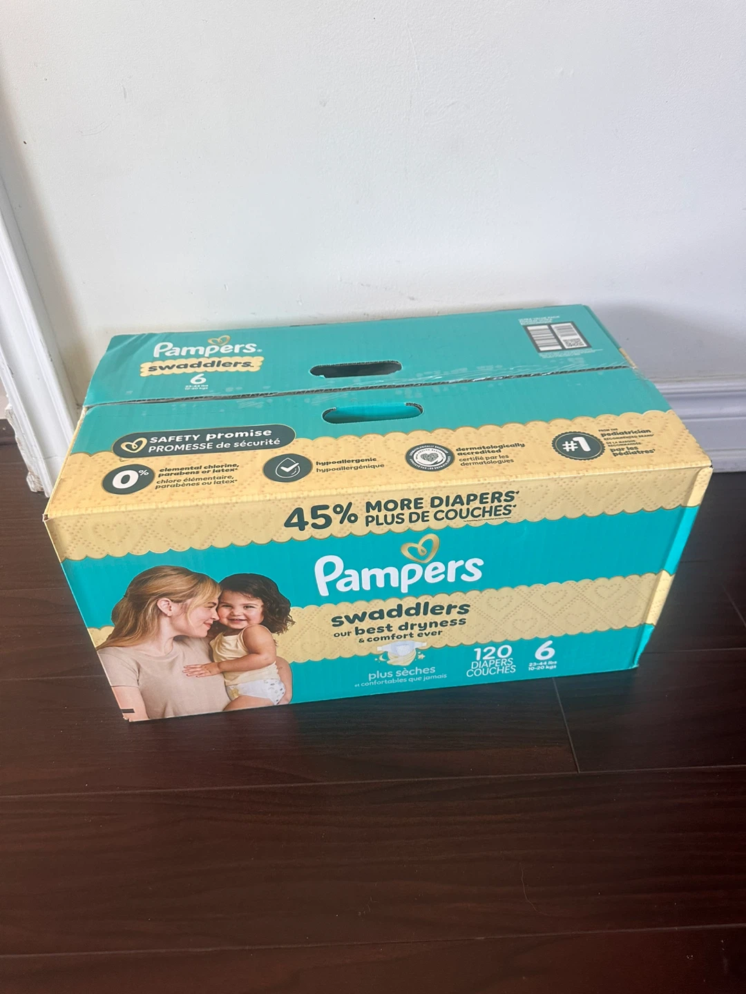 NEW Pampers size 6 (120ct)