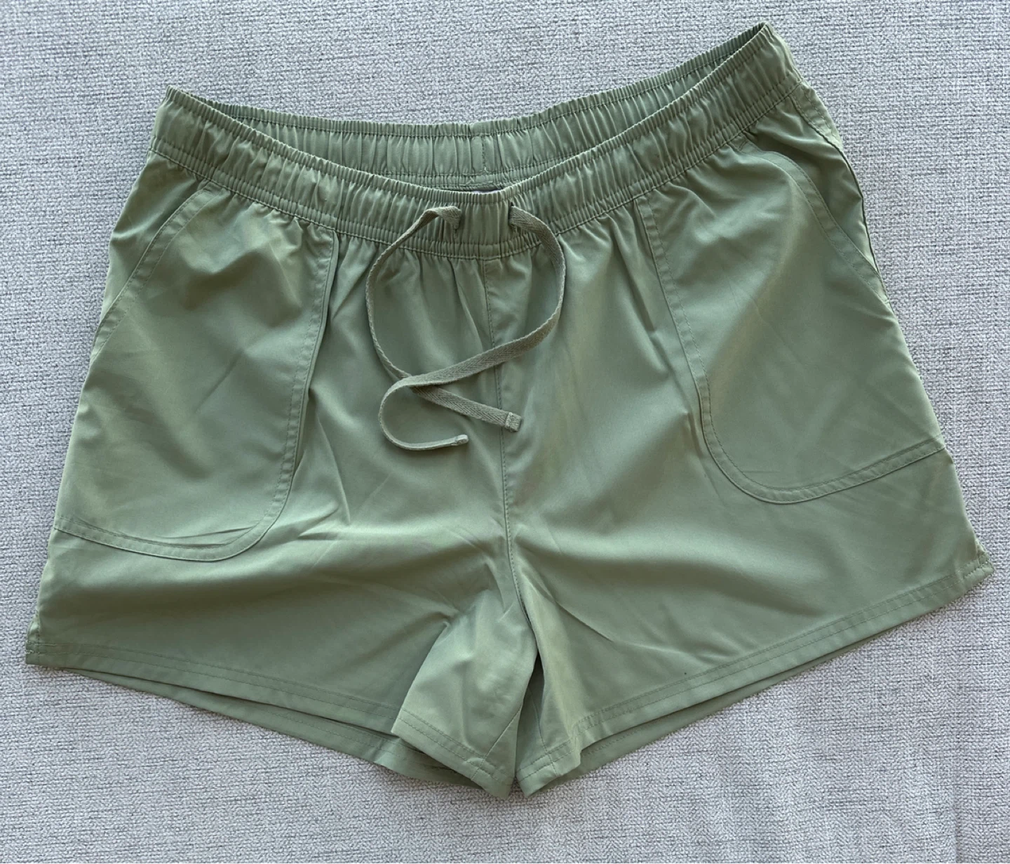 Willow Blossom Olive Green Shorts - Size Large