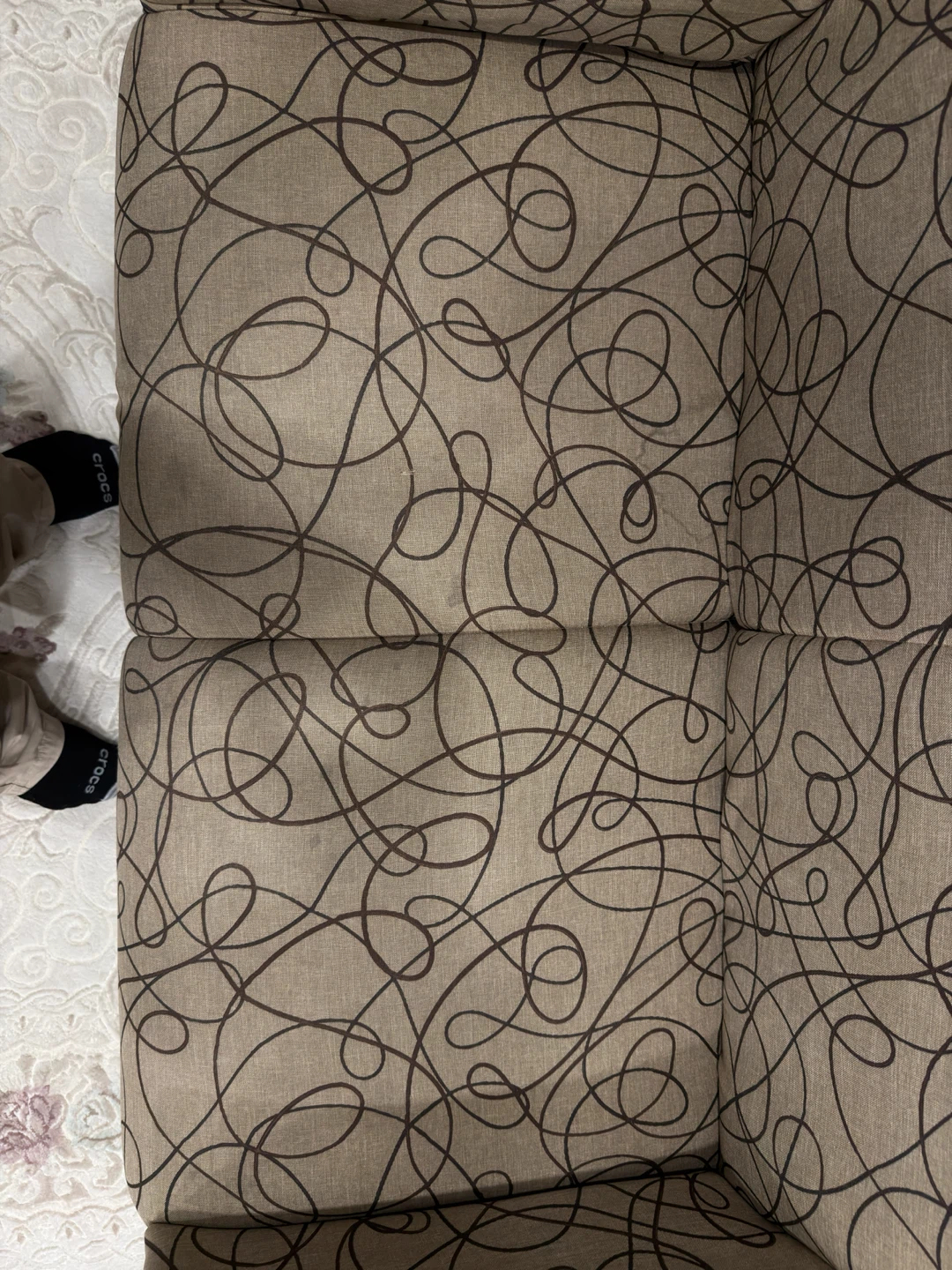 Two-Seater Fabric Sofa - photo 2