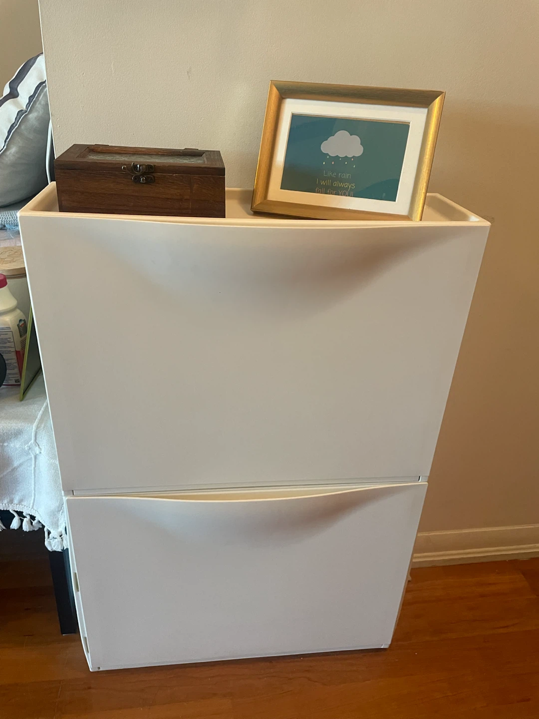 IKEA 2-Tier Slim Shoe Cabinet