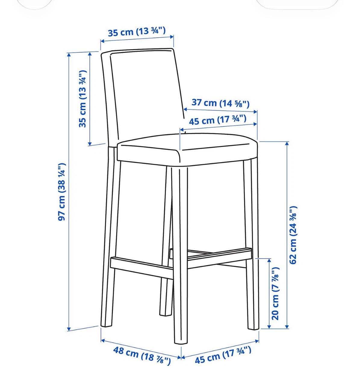 Black Leather Bar Stools – Set of 3 - photo 5