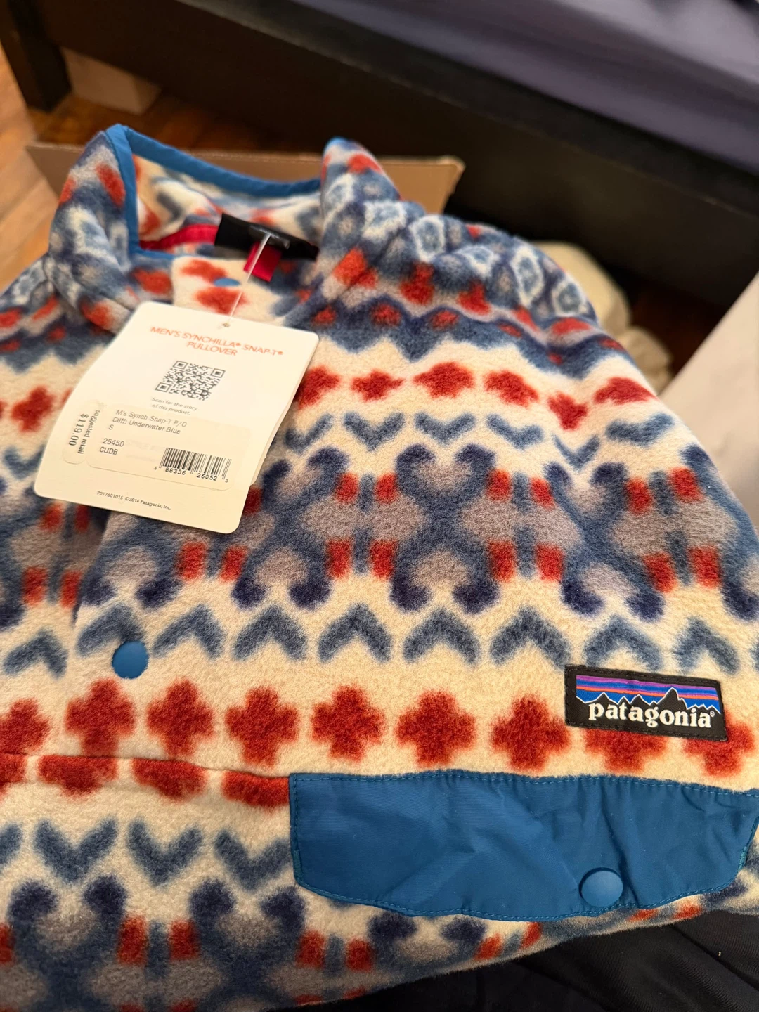 Patagonia Men's Synchilla Snap-T Pullover - Size S - photo 3