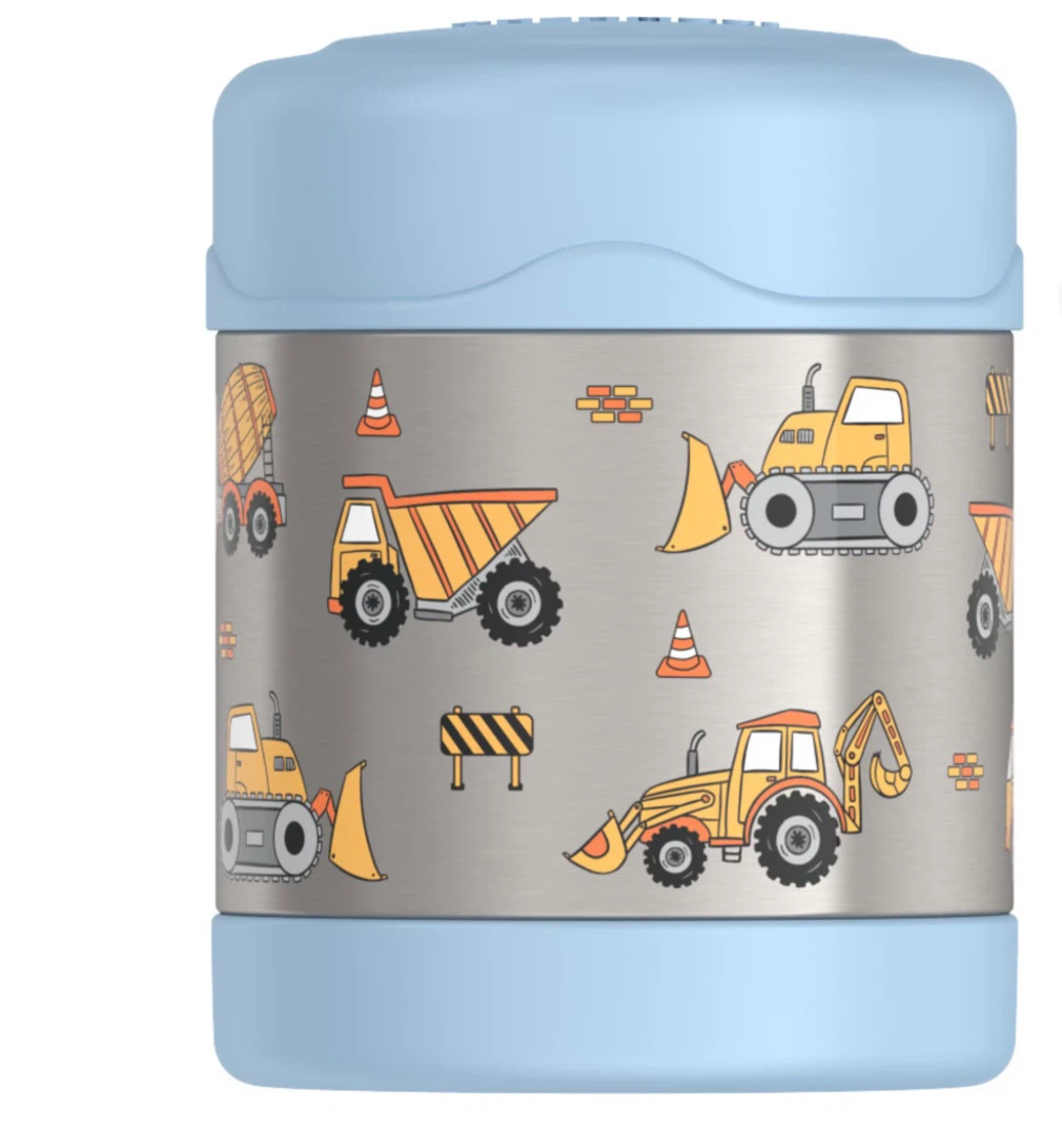 NEW Thermos Kids FUNtainer Food Jar – Construction Vehicles 🚜 - photo 2