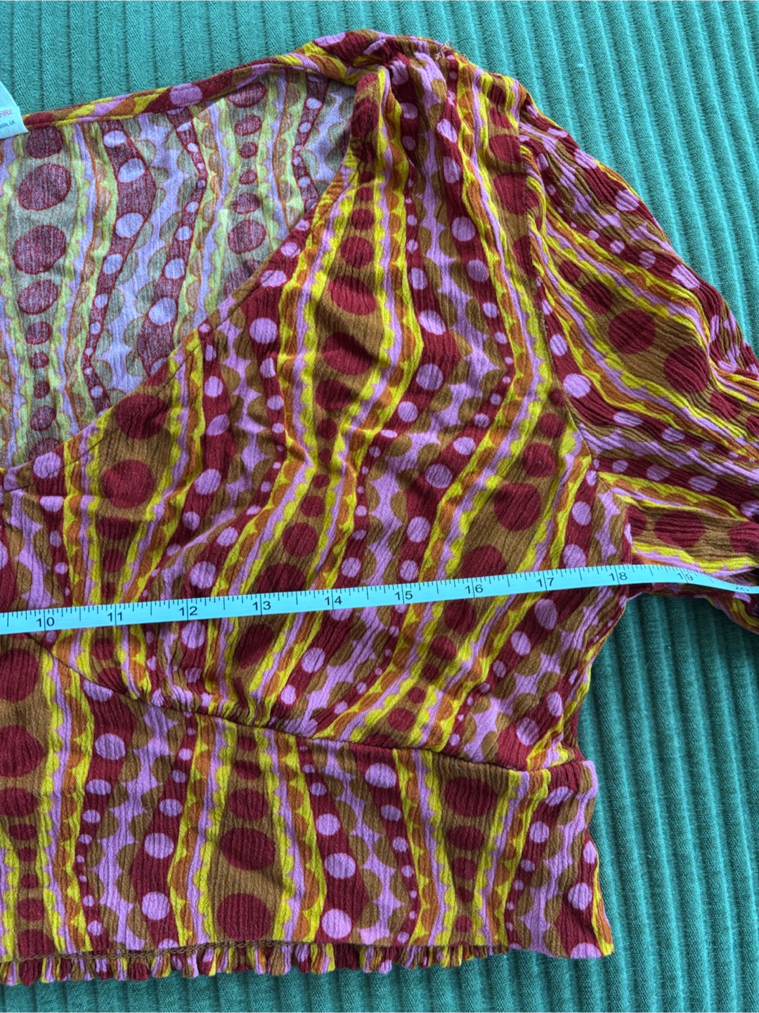 Lucy & Yak Patterned Long Sleeve Top - photo 4