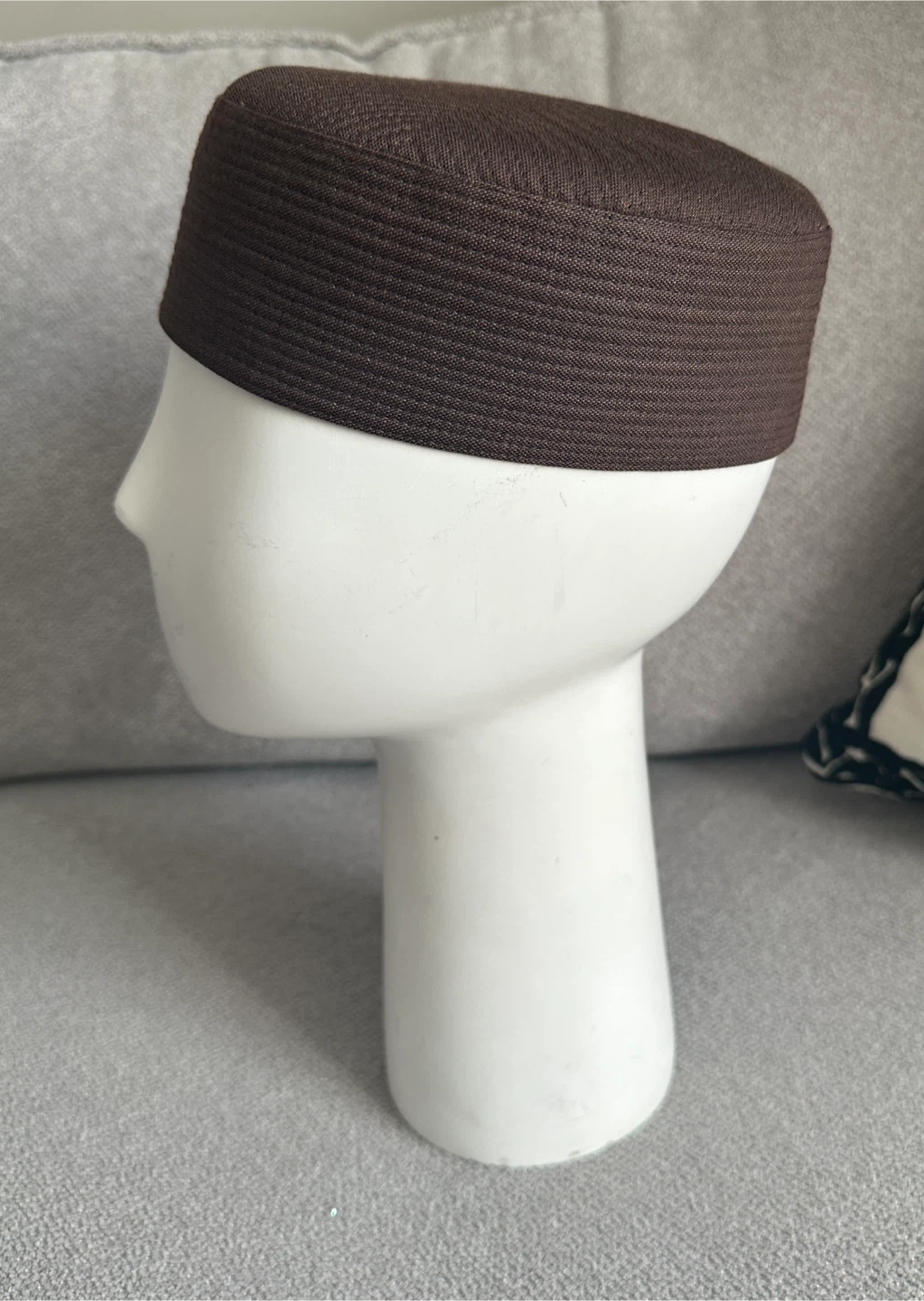 Brown Kufi Cap