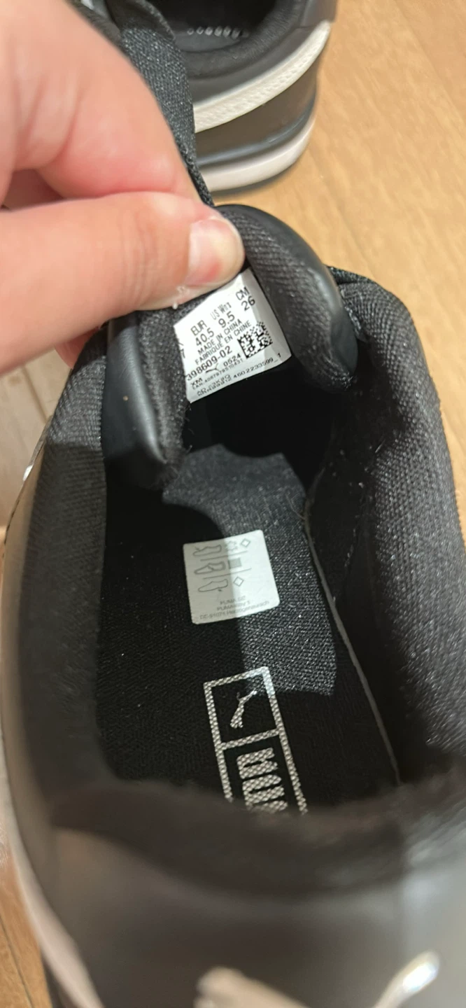 Puma Roma sneakers, black and white - photo 3