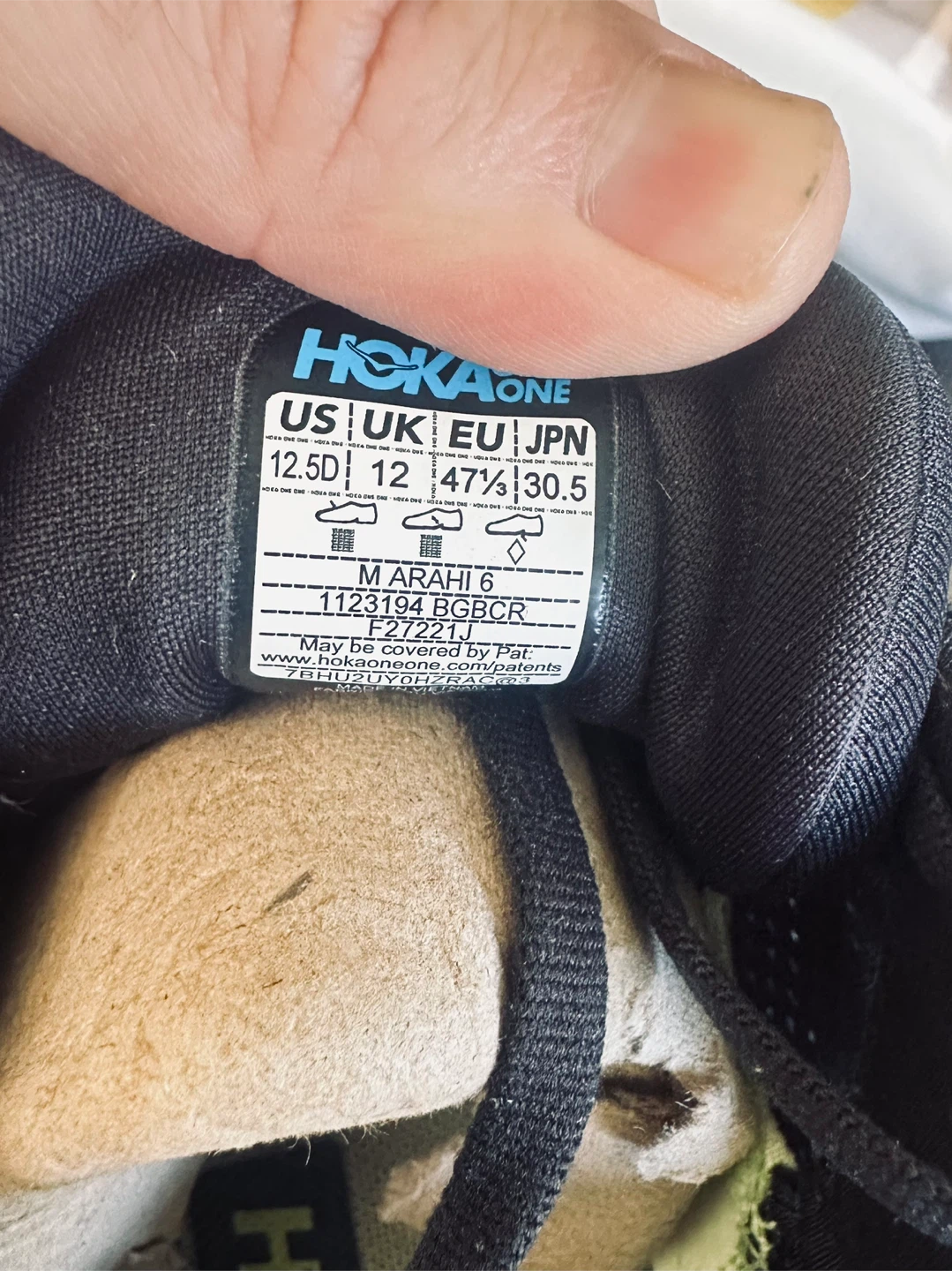 Hoka Arahi 6 Running Shoes Size 12.5 - photo 5