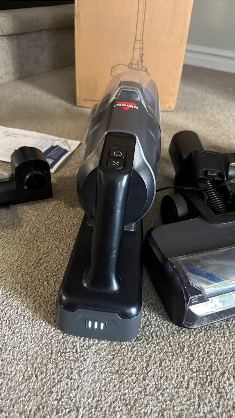 LIKE NEW Bissell PowerClean FurFinder Stick Vacuum - photo 2