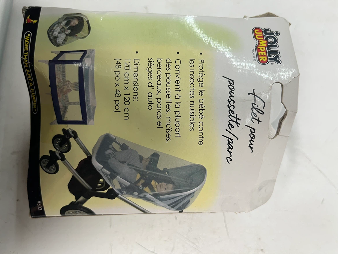 New Open Box Jolly Jumper Stroller and Playard Net