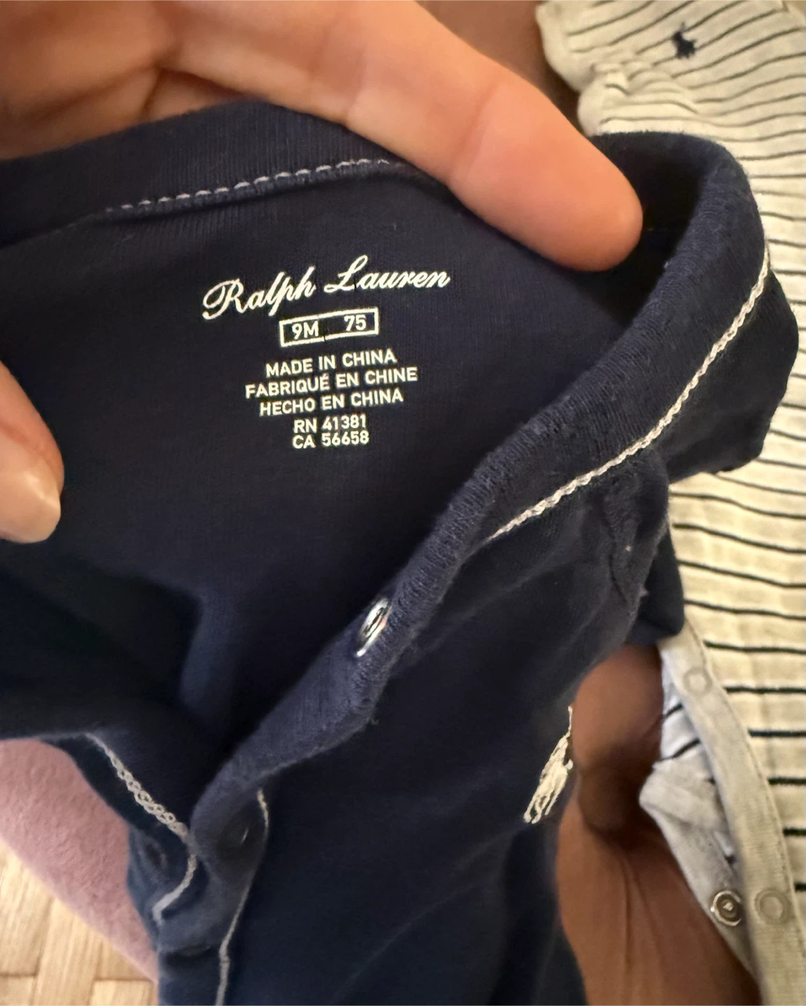 Two Ralph Lauren Baby Sleepers - photo 3