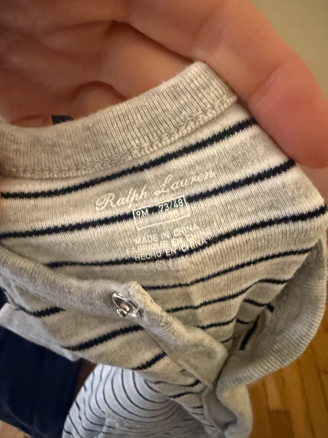 Two Ralph Lauren Baby Sleepers - photo 4