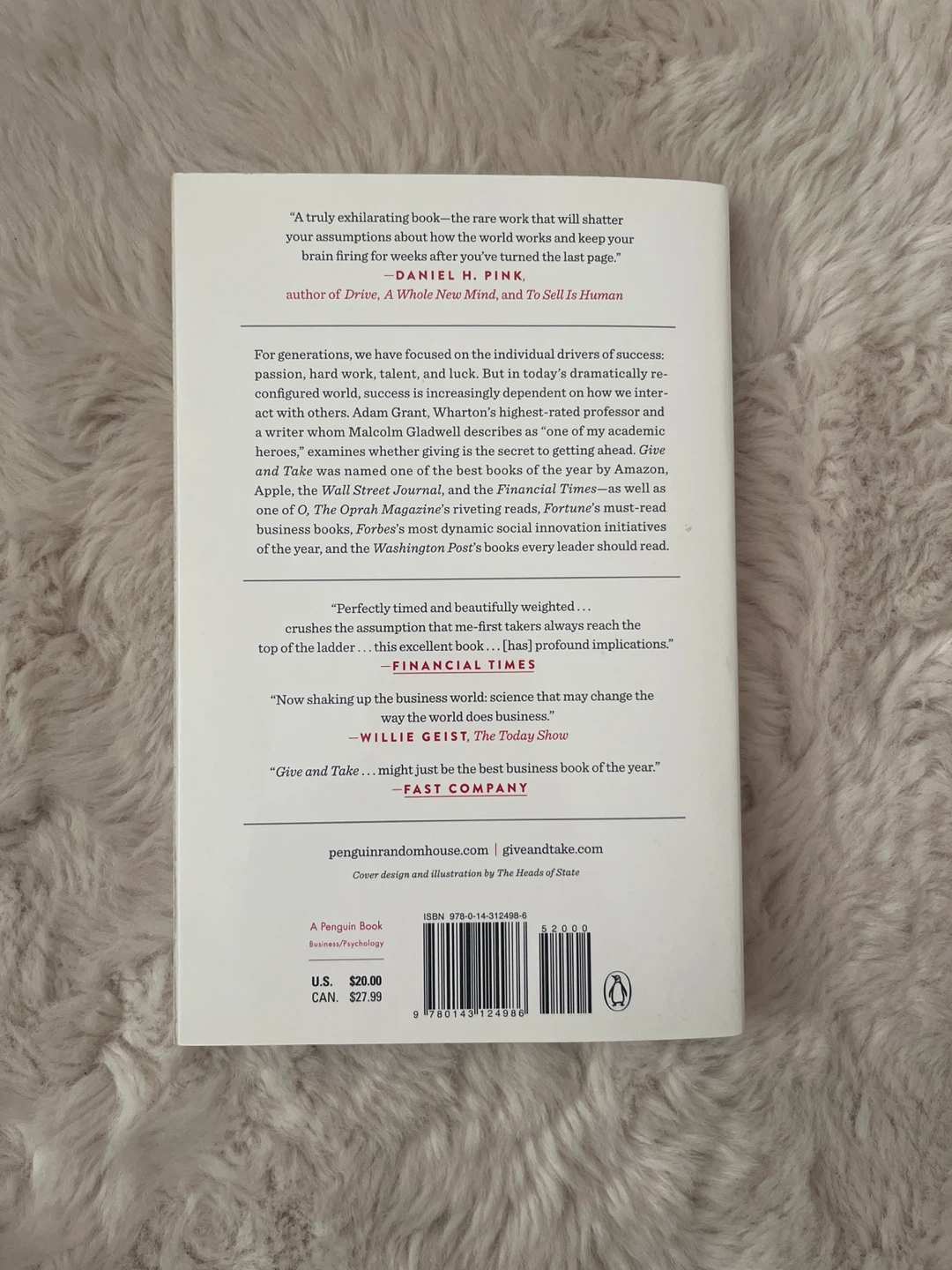 Give and Take by Adam Grant - photo 2