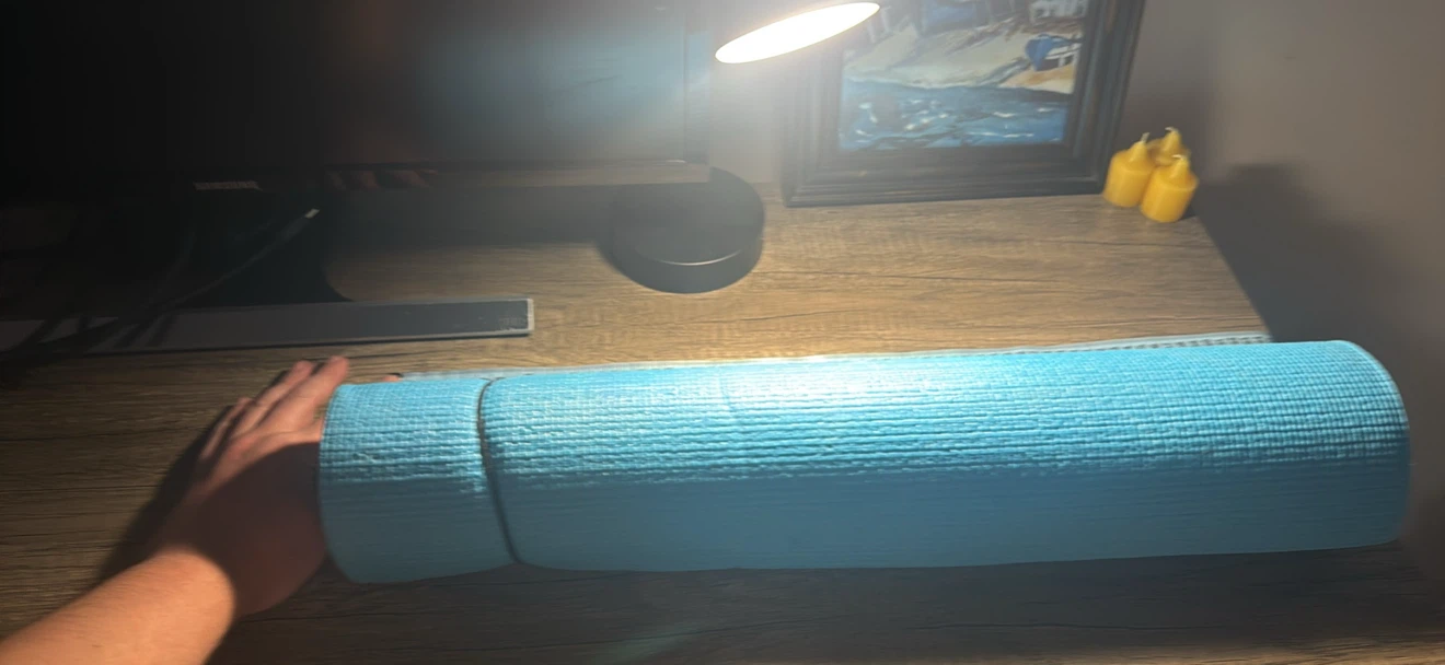 Blue yoga mat - photo 2