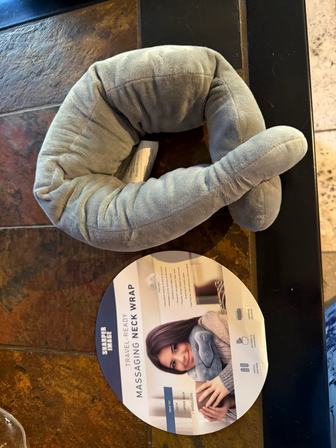 Sharper Image Massaging Neck Wrap - photo 2