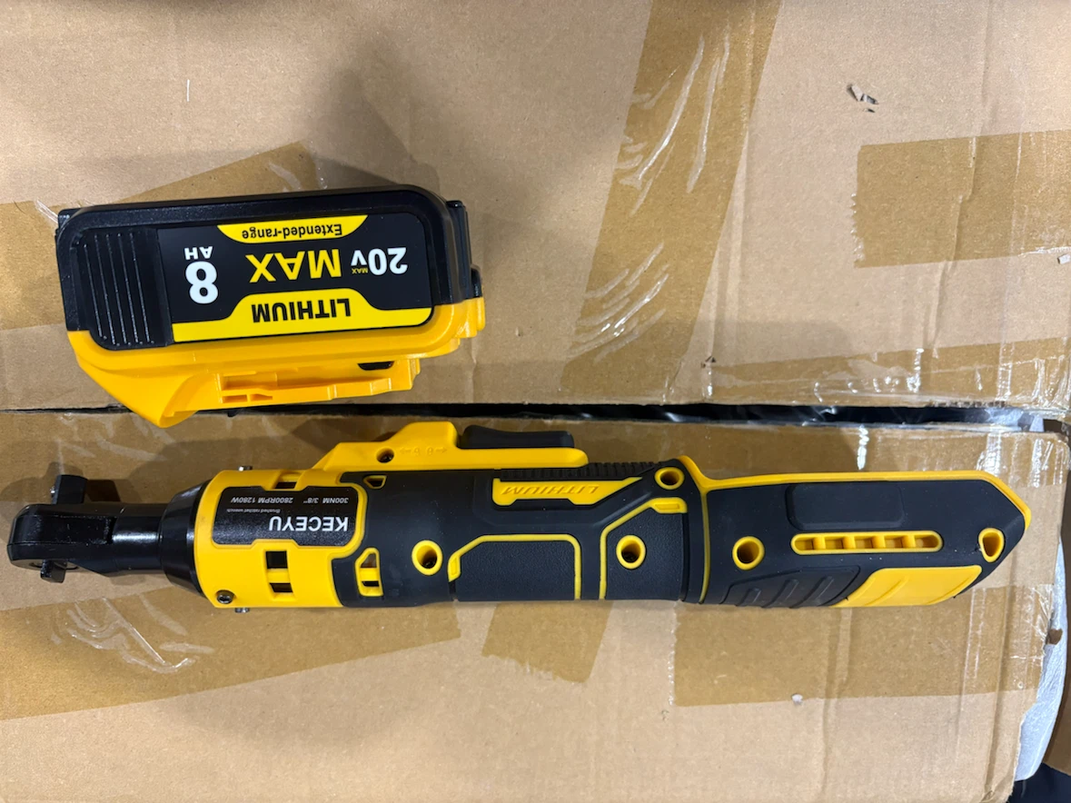 Keceyu 20V Max 3/8-inch Cordless Ratchet Wrench