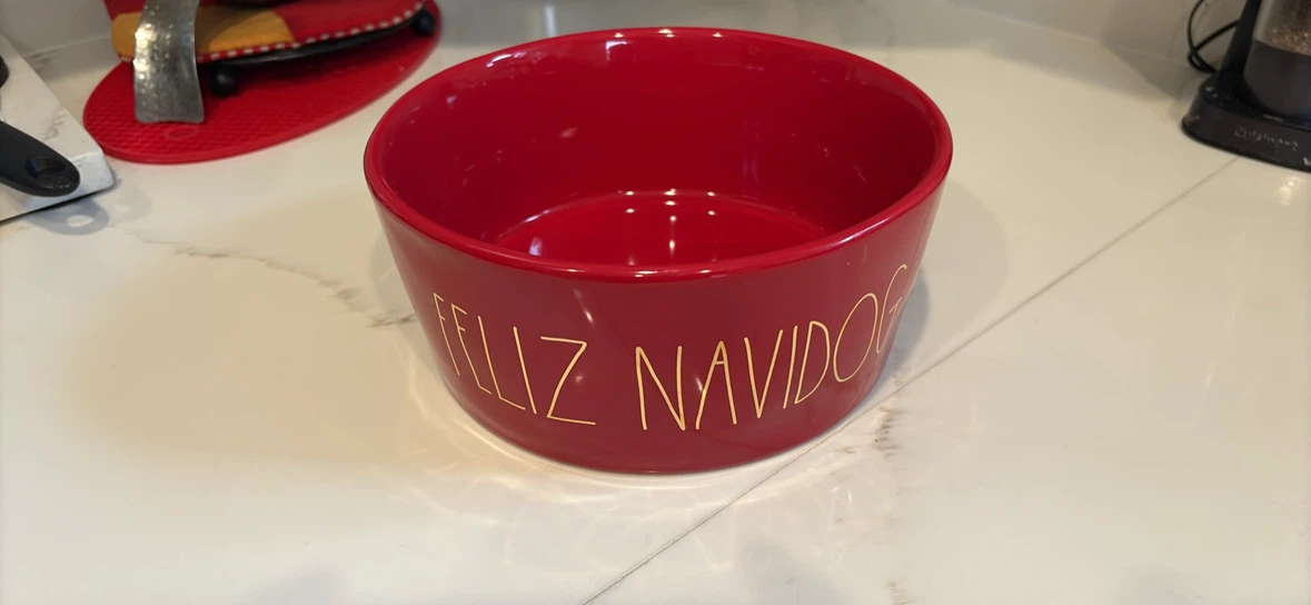 Brand new Rae Dunn Feliz Navidog Bowl - photo 2