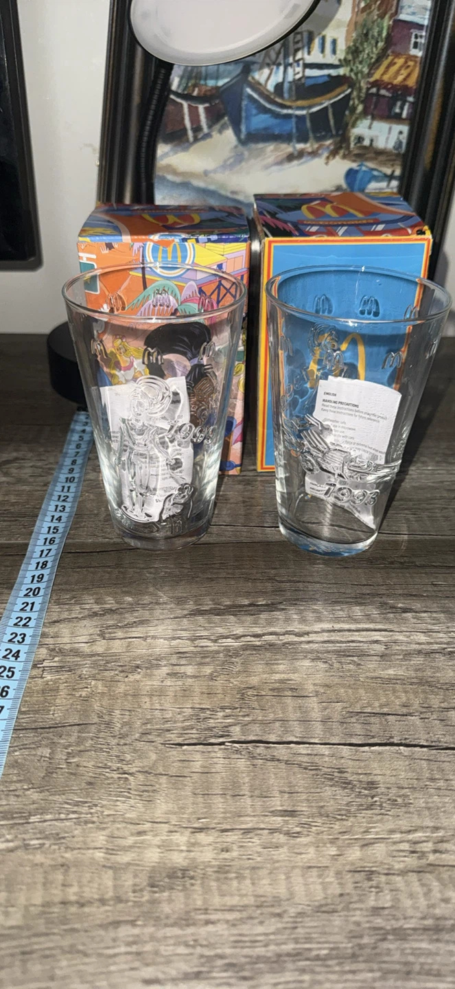 2024 McDonald’s collectible glass 12 oz glasses / cup