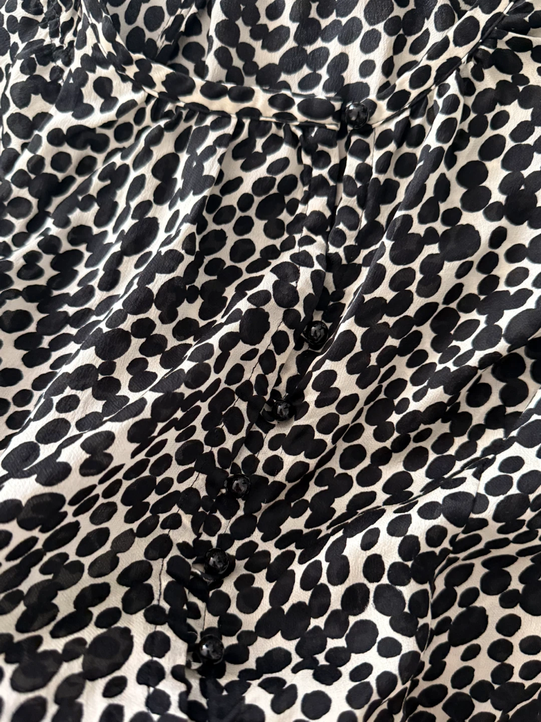 Banana Republic Polka Dot Silk Blouse - photo 3