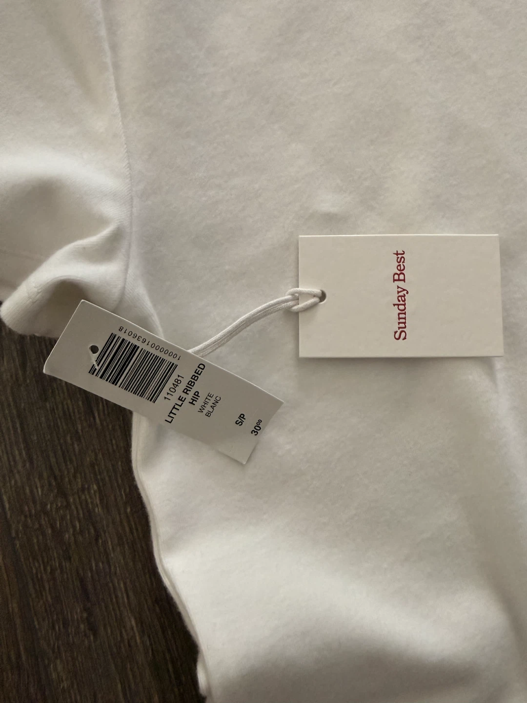 Sunday Best T-Shirt - White S with tag 🏷️ - photo 2