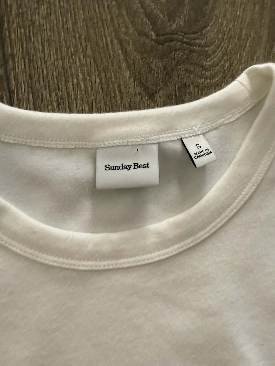 Sunday Best T-Shirt - White S with tag 🏷️ - photo 3