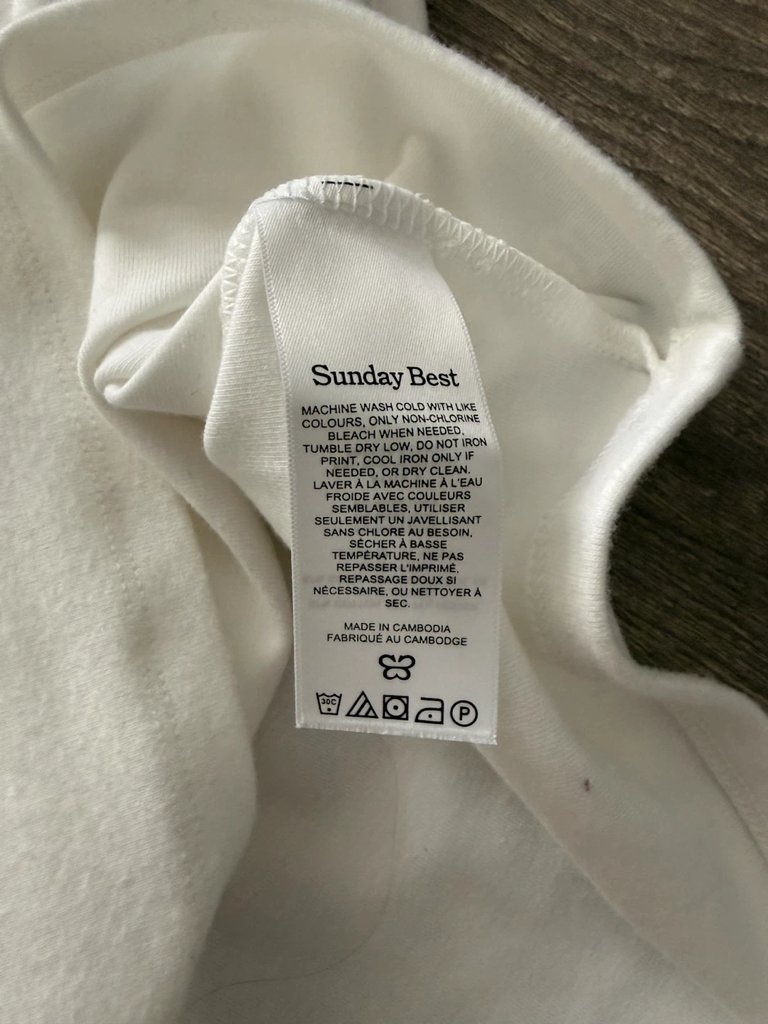 Sunday Best T-Shirt - White S with tag 🏷️ - photo 5