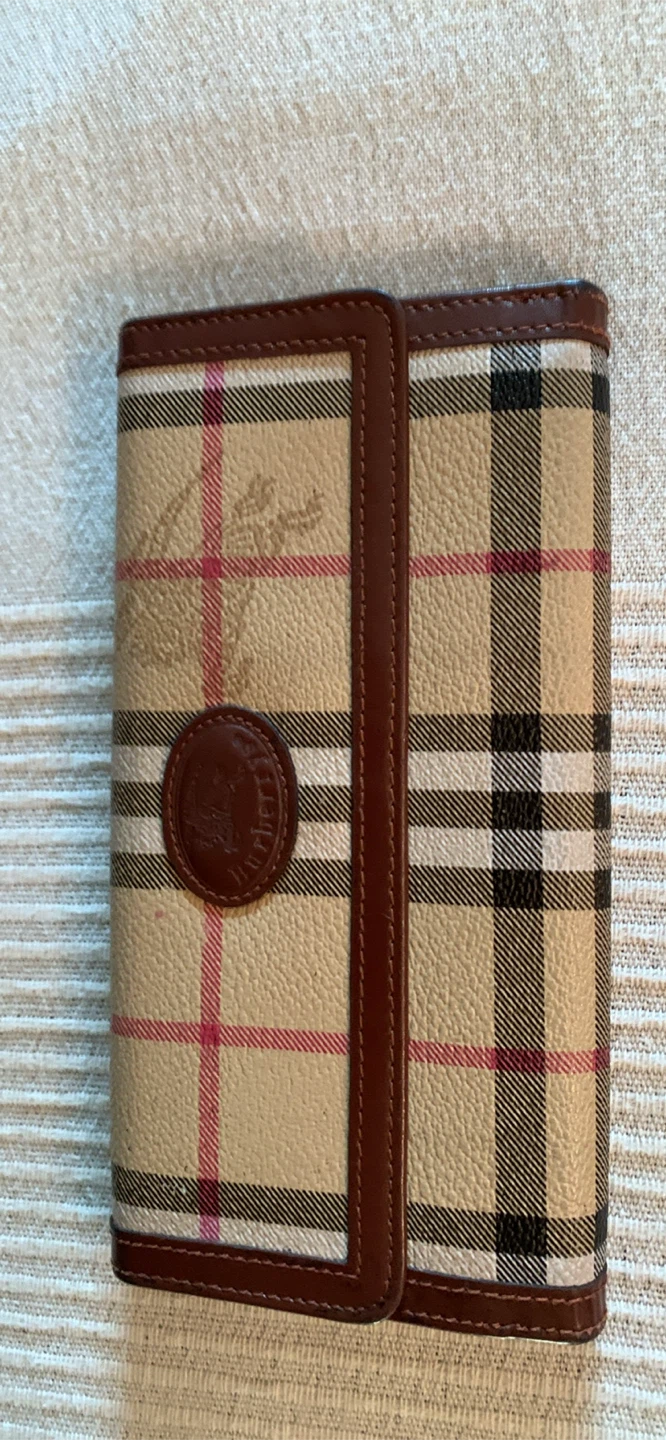 Burberry Long Check Wallet