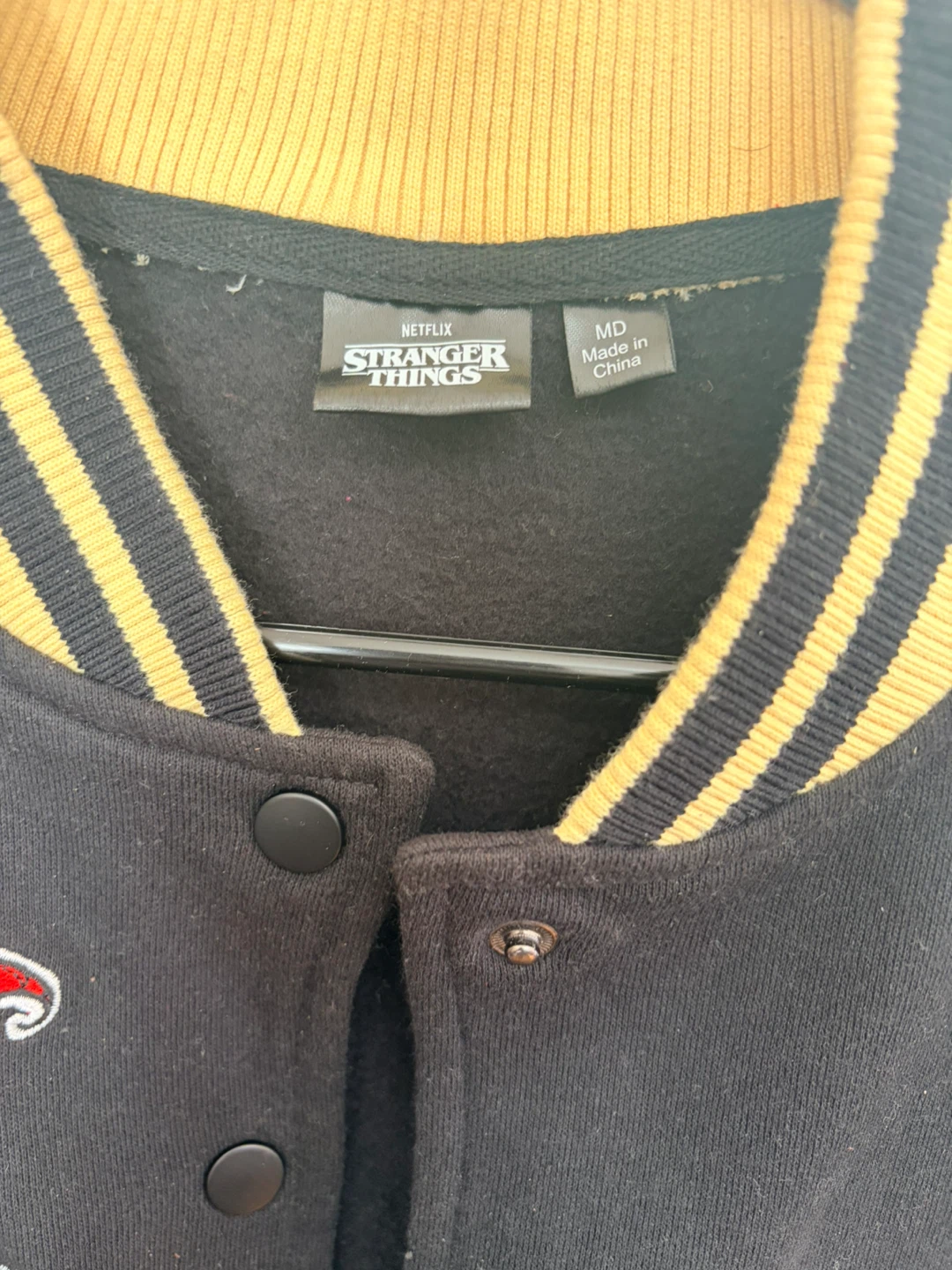 Netflix Stranger Things Hellfire Varsity Jacket - photo 3