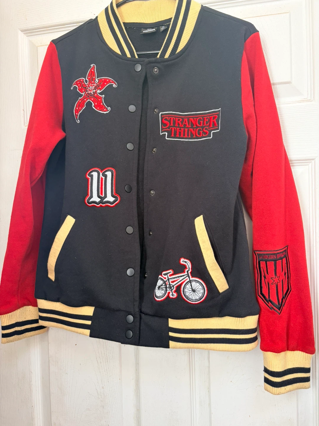 Netflix Stranger Things Hellfire Varsity Jacket - photo 5
