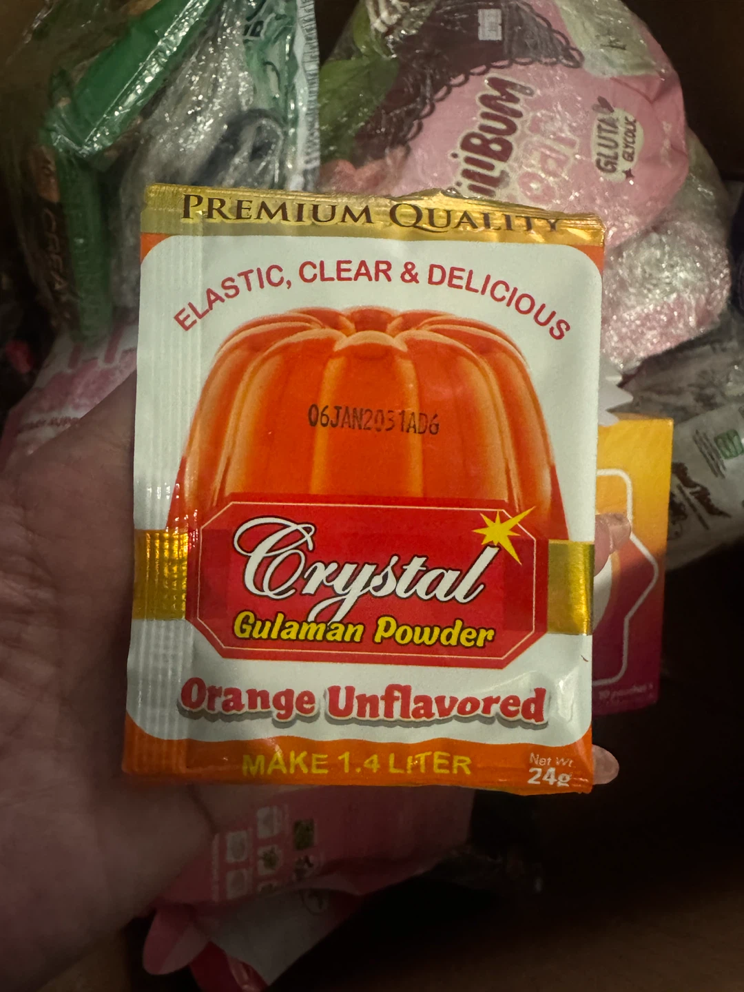 Assorted Crystal Gulaman Powder Packets - photo 2