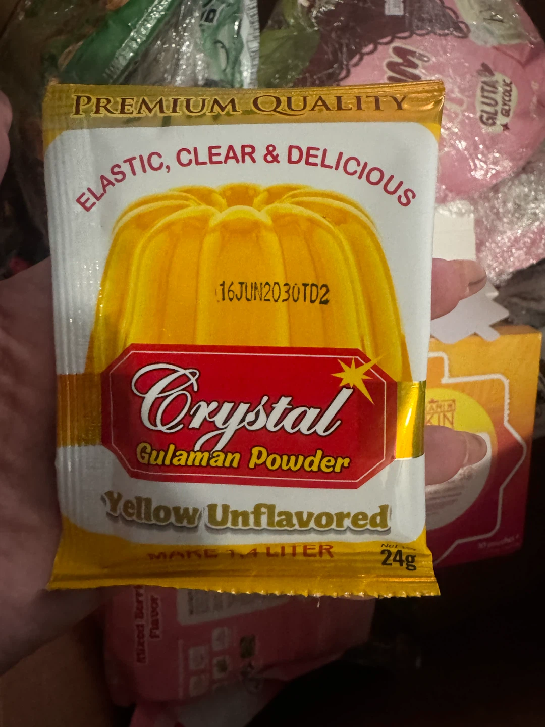 Assorted Crystal Gulaman Powder Packets - photo 3