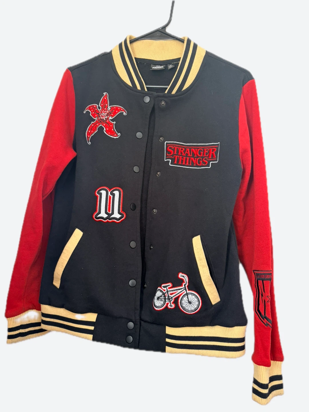 Netflix Stranger Things Hellfire Varsity Jacket
