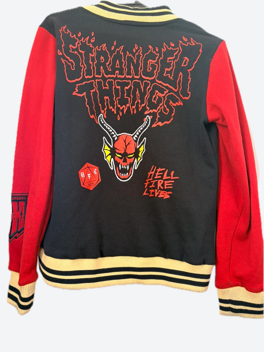 Netflix Stranger Things Hellfire Varsity Jacket - photo 4