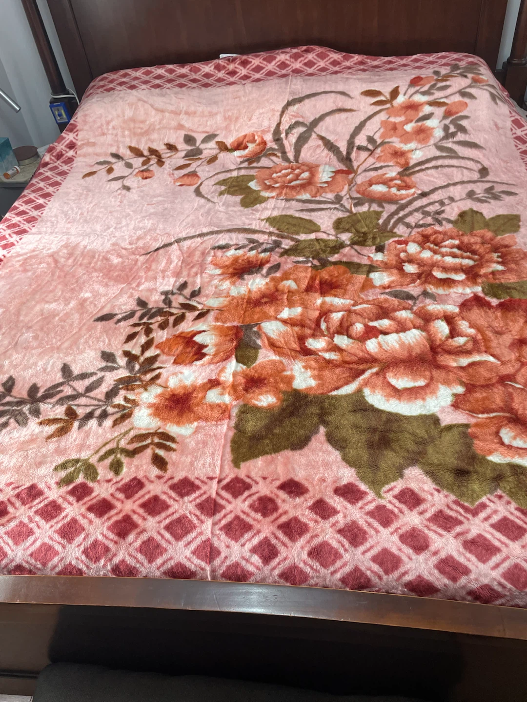 Floral Plush Blanket - photo 2