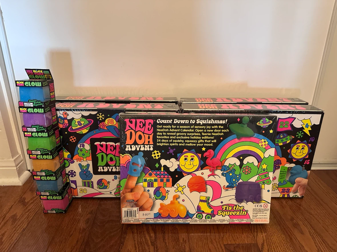 5 AUTHENTIC NEEDOH CALENDARS AND NEEDOH GLOW CUBES - photo 2