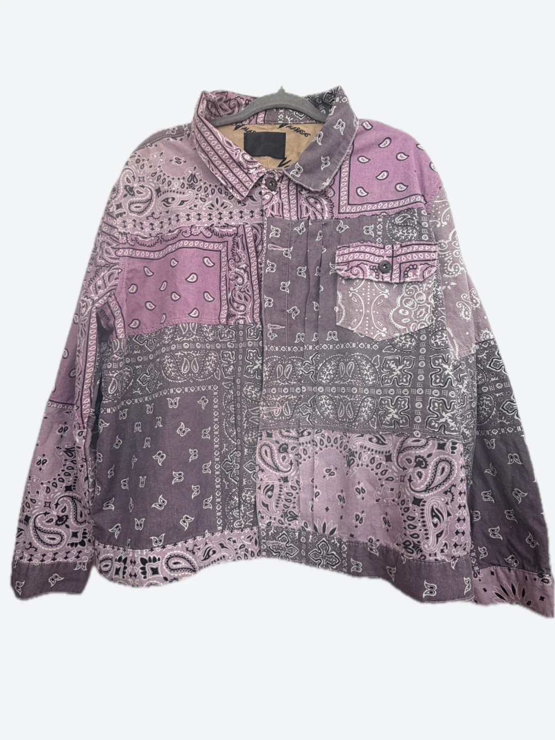 Valabasas Bandana Print Jacket Size XL