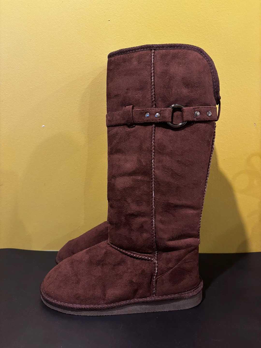 Brown Suede Boots - photo 2