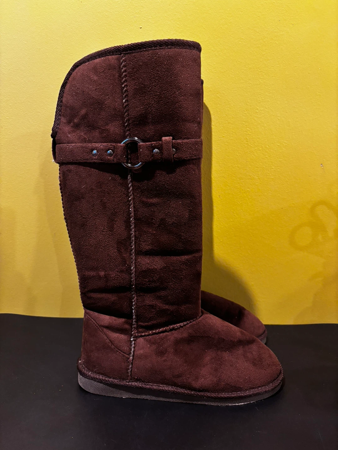 Brown Suede Boots - photo 4