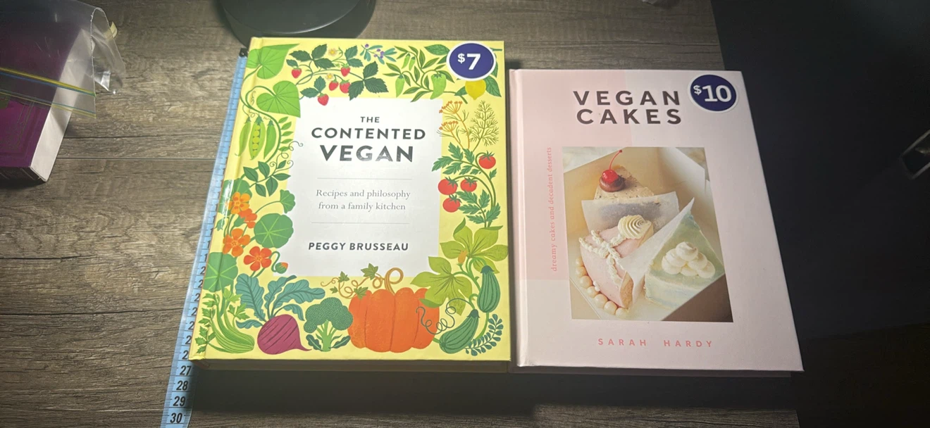 Two Vegan Cookbooks