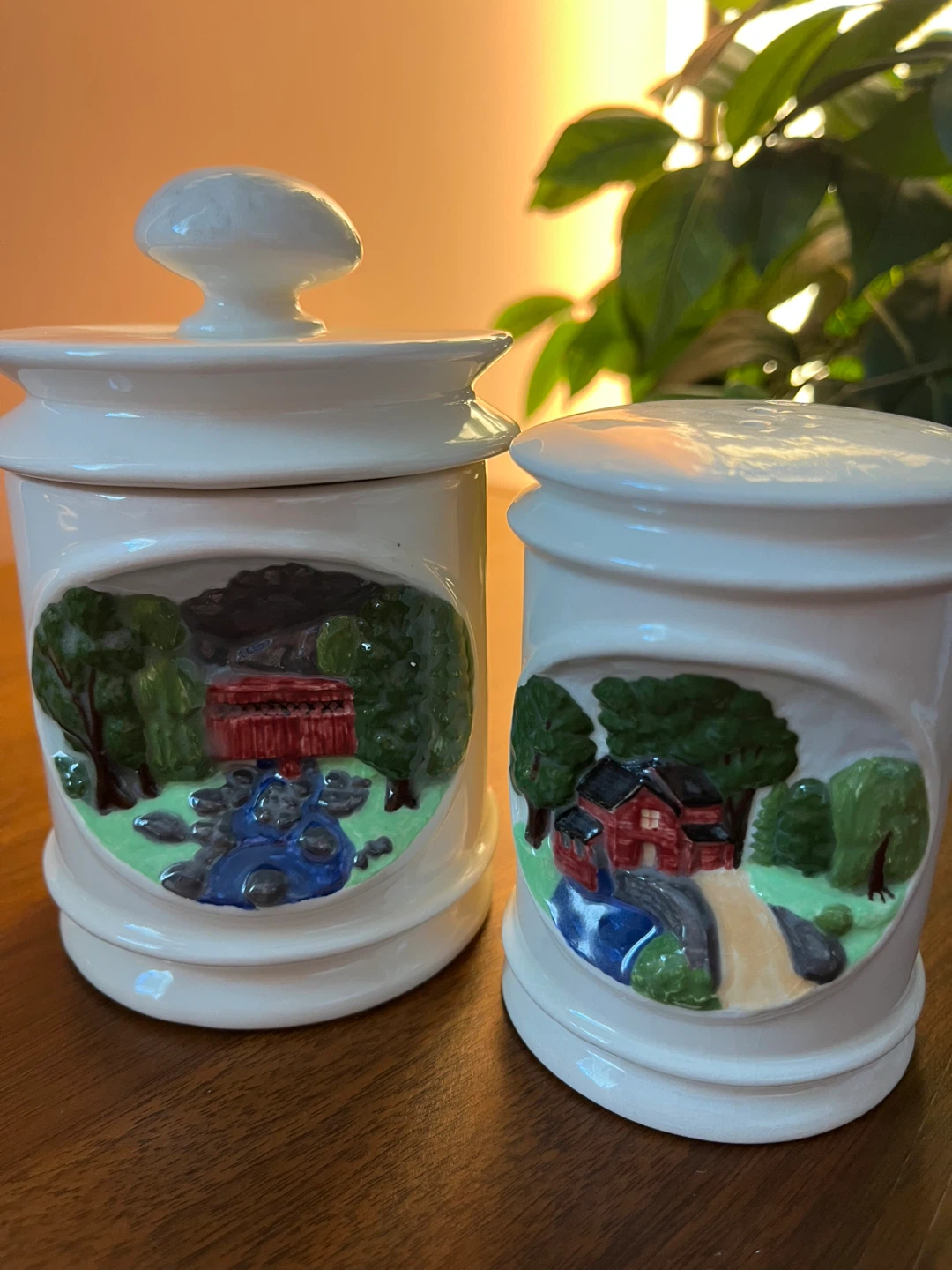 Ceramic Covered Jar and Shaker Set - photo 2