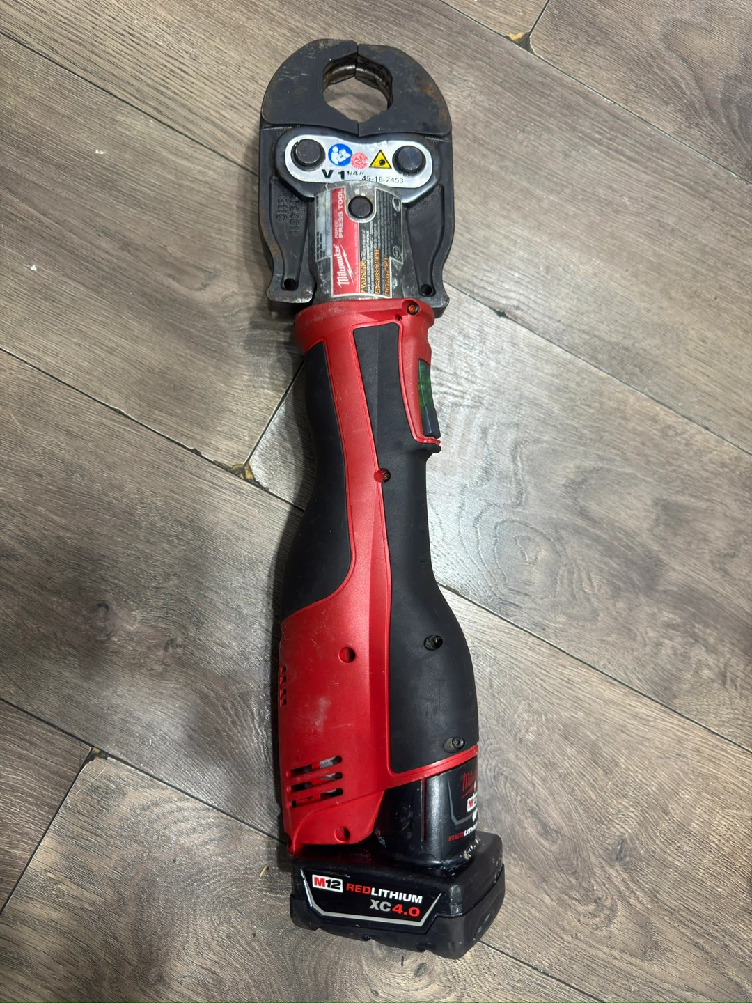 Milwaukee M12 Force Logic Press Tool - photo 3