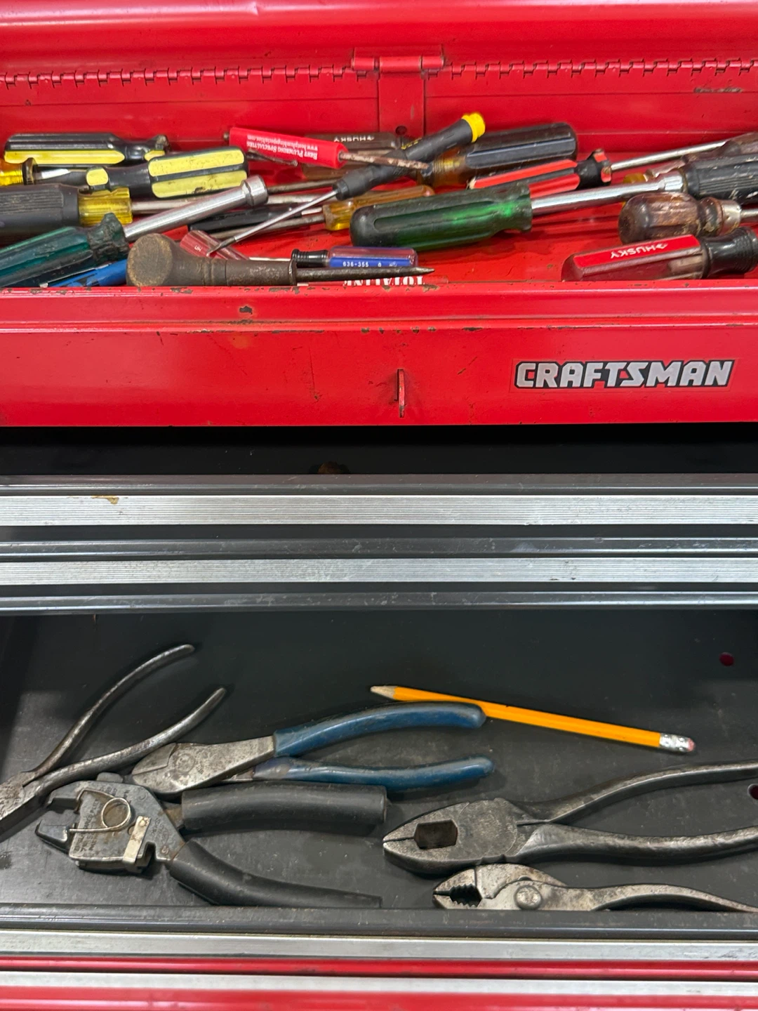 Red Craftsman Rolling Tool Chest and Top Box - photo 5