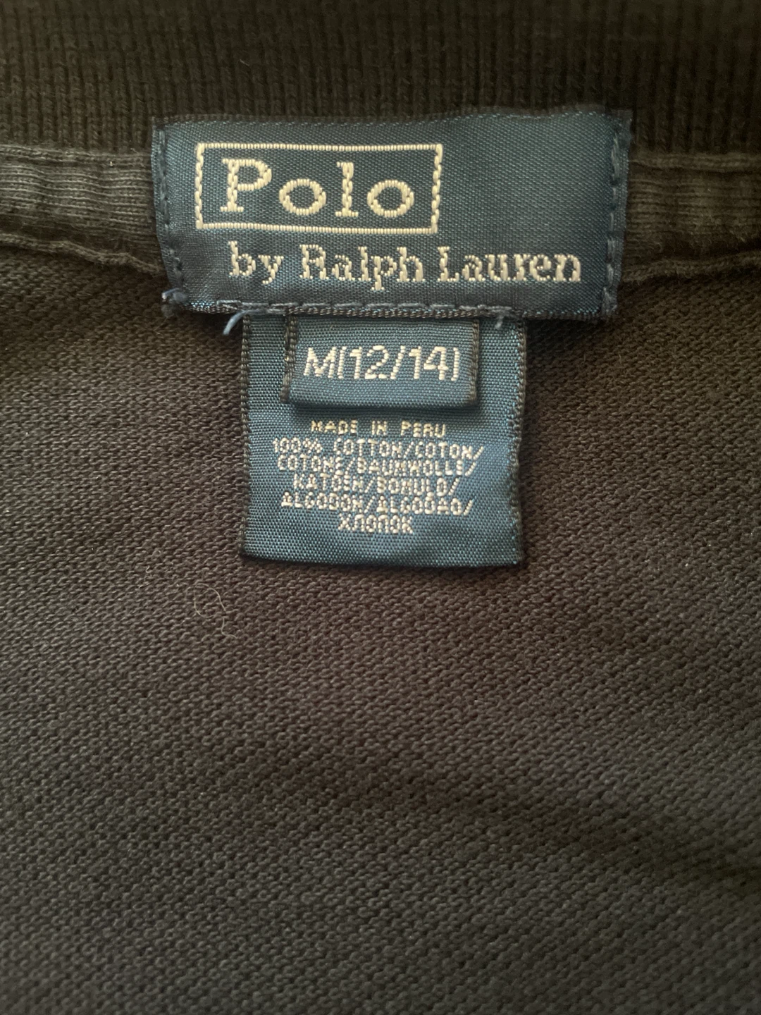 Polo Ralph Lauren Kids Black Polo Shirt - photo 4