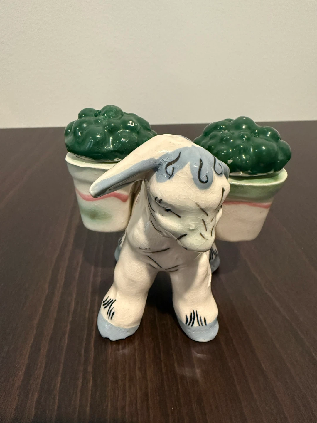 Vintage Donkey Salt and Pepper Shakers