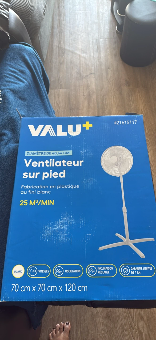 Valu+ 16-inch Pedestal Fan - photo 2