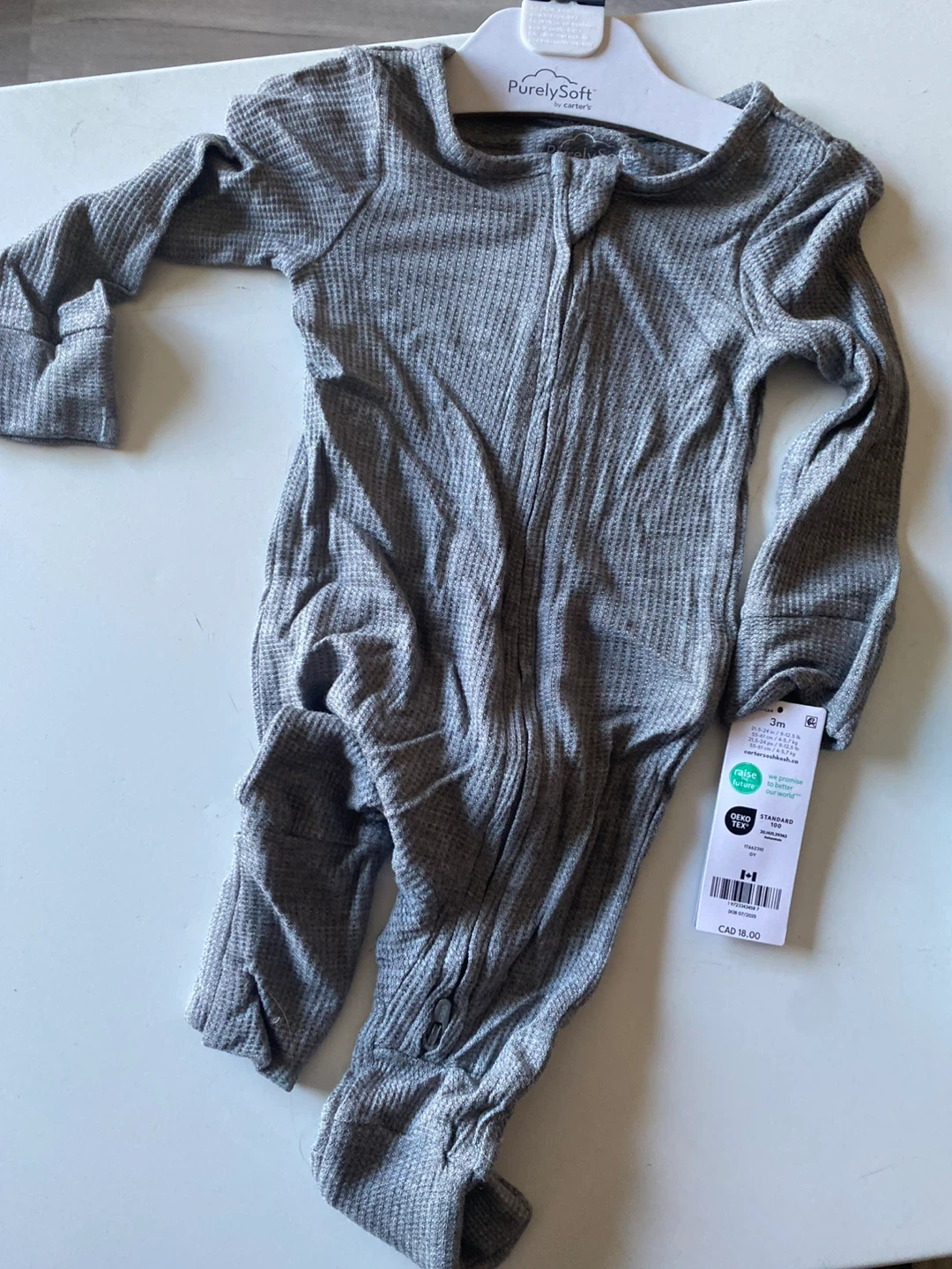 Carter's PurelySoft Baby Sleepsuit - 3m